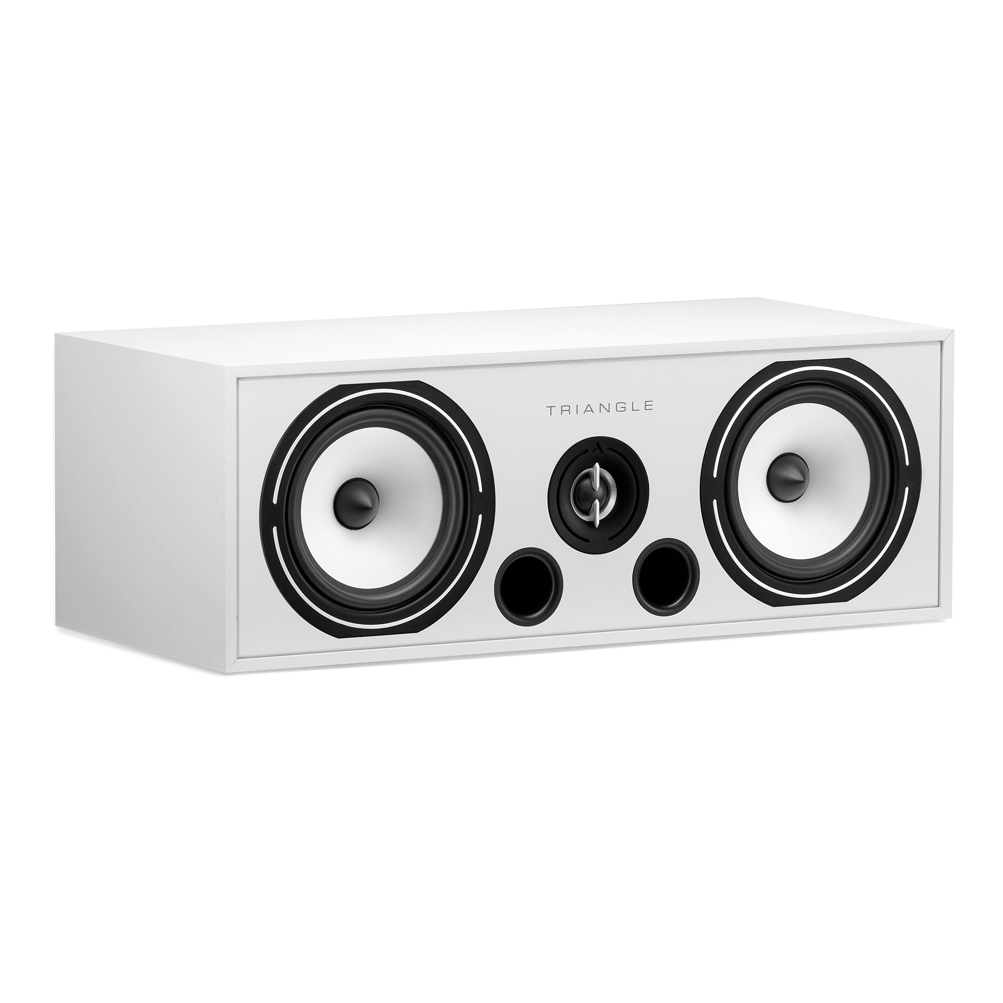 Triangle hifi enceinte centrale 16cm Borea BRC2 home cinema voie centrale 2 voies blanc packshot 